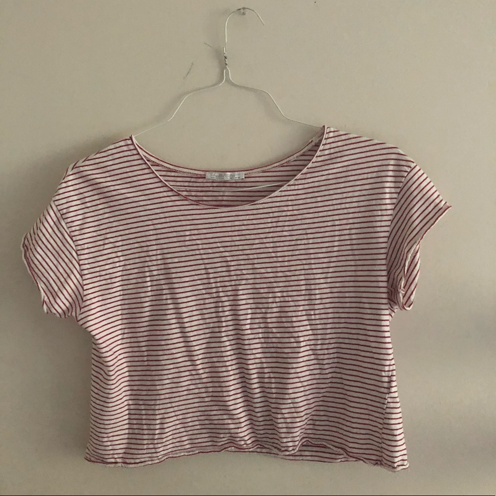 Stripped Crop Top (ZARA)